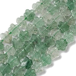 Природный зеленый бисер пряди клубники кварца G-B138-C05-01