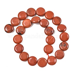 Натуральные красные яшмы бусы пряди&nbsp;G-L648-B04-15mm