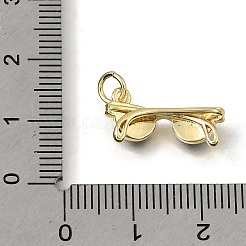 Messing Emaille-Anhänger&nbsp;KK-C262-53G