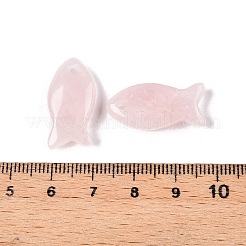 Pendentifs de quartz rose naturel&nbsp;X-G-N342-106N
