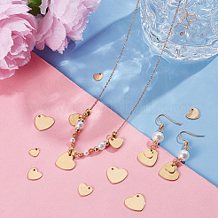 90 шт. 3 стиля ионного покрытия (IP) 201 подвески из нержавеющей стали&nbsp;FIND-UN0003-81