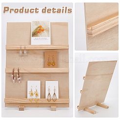 Стенды для карточек мест из соснового дерева ODIS-WH0025-188