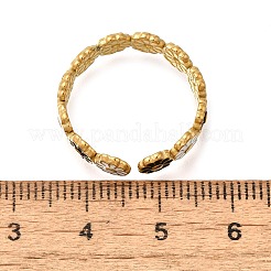 Кольца-манжеты из нержавеющей стали 304 с эмалью&nbsp;LS-RJEW-M072-01G-01