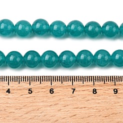 Perles de jade blanc naturel&nbsp;G-G766-B-16-1