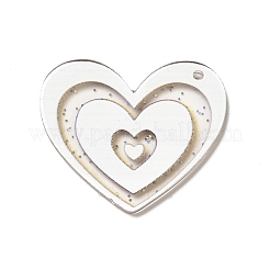 Прозрачные пластиковые подвески&nbsp;KY-P014-01D