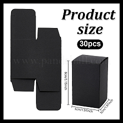 Boîtes d'emballage en papier kraft pour cadeaux d'huiles essentielles&nbsp;CON-WH0107-59B-02