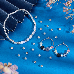 60шт 3 стиля 925 бусины из стерлингового серебра&nbsp;STER-AR0001-19