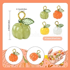 20 шт. 4 подвески из смолы и акрила в разных стилях&nbsp;PALLOY-YW00155