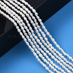 Нити из натурального культивированного пресноводного жемчуга PEAR-N012-02J