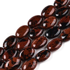 Natur Mahagoni Obsidian Perlen Stränge&nbsp;G-M206-55