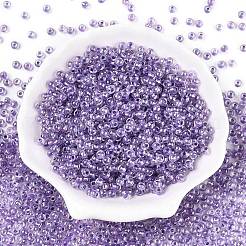 6/0 perline rotonde di vetro trasparenti all'interno colorate&nbsp;X1-SEED-N006-004G