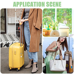 2 шт. плоские круглые и крылатые подвесные украшения из сплава&nbsp;HJEW-CA00073