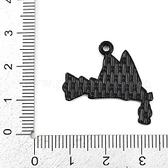 Подвески из сплава хэллоуина с эмалью ENAM-P259-01C-EB