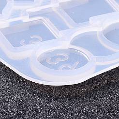 Зажим для волос силиконовые Молды DIY-D046-09