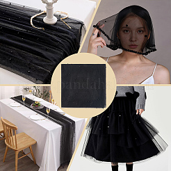 3 Yards Polyester-Netzgewebe&nbsp;DIY-WH0816-169D