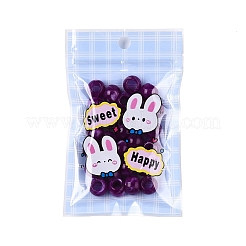 Sacs d'emballage plastique rectangulaires refermables&nbsp;X1-OPP-T003-01C