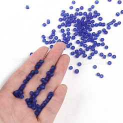 (servizio di reimballaggio disponibile) perline di semi di vetro&nbsp;SEED-C017-4mm-M8