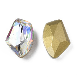 Стеклянные кабошоны со стразами MRMJ-N029-03-13