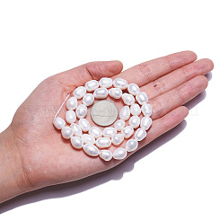 Нити из натурального культивированного пресноводного жемчуга PEAR-N012-08C