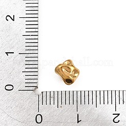 Unregelmäßige Perlen aus Edelstahl 304&nbsp;STAS-D394-03H-G