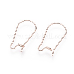 Фурнитура для сережек-колец из нержавеющей стали 304 STAS-P223-01RG-02