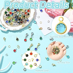 40 шт. подвески из нержавеющей стали 304&nbsp;STAS-YW0002-99