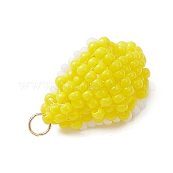 Подвески в виде фруктов из стеклянных бусин&nbsp;PALLOY-MZ00894-04