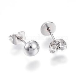 Ohrstecker aus 304 Edelstahl&nbsp;EJEW-G210-02