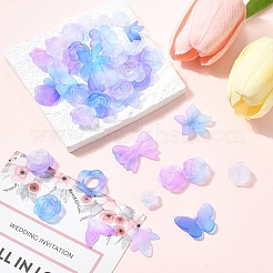 50 г прозрачных акриловых бусин&nbsp;OACR-YW0002-44C