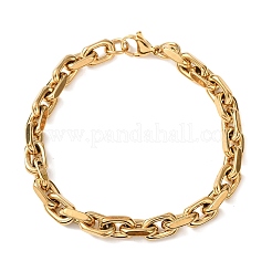 Bracelets à chaîne en acier inoxydable 304 pour femmes et hommes&nbsp;BJEW-F529-04G