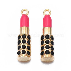 Подвески со стразами из сплава эмали ENAM-T011-117A