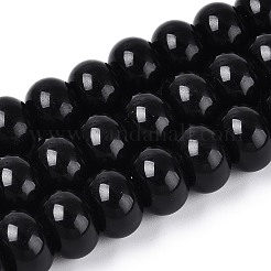 Природные обсидиана бисер нитей G-T144-33