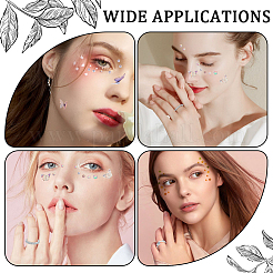 5 шт. 3 стиля самодельных акриловых наклеек со стразами&nbsp;DIY-GF0010-46