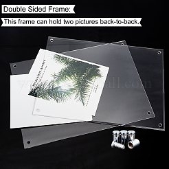 Набор акриловых рамок для сертификатов HJEW-WH0014-28