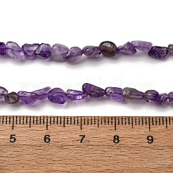 Природный аметист нитей бисера G-I389-A14