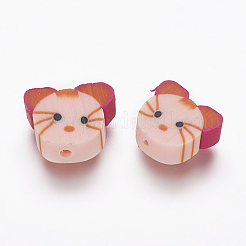 Perle di argilla polimerica gattino fatte a mano&nbsp;X-CLAY-R060-54