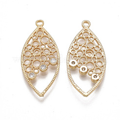 Латунные филигранные подвески KK-T038-338G-02