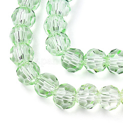 Прозрачные стеклянные бусины&nbsp;GLAA-E036-07Z