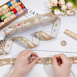 Лента для вышивки из полиэстера OCOR-WH0101-160A