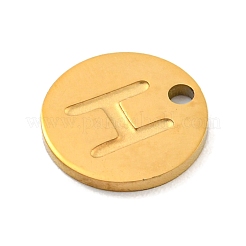 Placcatura ionica (ip) ciondoli in acciaio inossidabile 304&nbsp;FIND-M017-02G-H