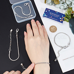 6шт латунный браслет в европейском стиле для изготовления ювелирных изделий PPJ-SC0001-02