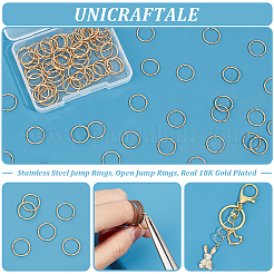 100 шт. соединительные кольца из нержавеющей стали 304 STAS-UN0055-24
