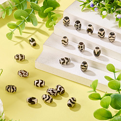 20 шт. 5 стиля тибетских агатовых бусин Дзи&nbsp;G-TA0002-67