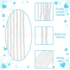 10 нити имитируют австрийские хрустальные биконические стеклянные бусины&nbsp;GLAA-HY0001-37B