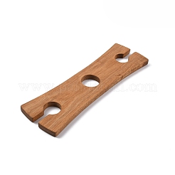 Supports de bouteille de vin rouge en bois pour gobelets&nbsp;WOOD-WH0034-15A