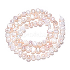 Нити из натурального культивированного пресноводного жемчуга PEAR-N014-04D