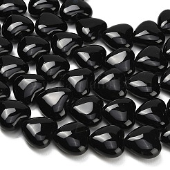 Бусины из натурального черного оникса&nbsp;G-B178-L01-02