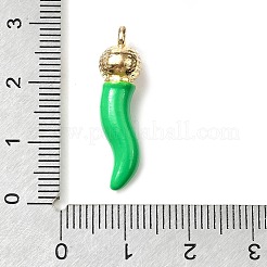 Подвески из непрозрачной смолы RESI-V004-01C