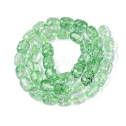 Transparent Knistern Glasperlen Stränge&nbsp;GLAA-Q108-04A-05