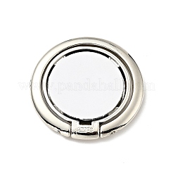 Flacher runder Handyhalter aus Legierung&nbsp;X-AJEW-E046-01P